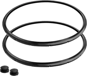 09924 Pressure Cooker Sealing Ring Replacement for Presto Canner, Fit 6 & 8 Quart Pressure Models 0126306 0128202 0128203 0128204 0128206 0128303-2 Pack