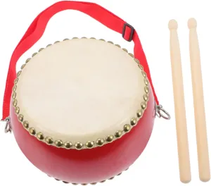 1 Set Drum Educational Music for Improves Eye Hand Coordination Safe Smooth Surface Fun Percussion Instrument for Music Education