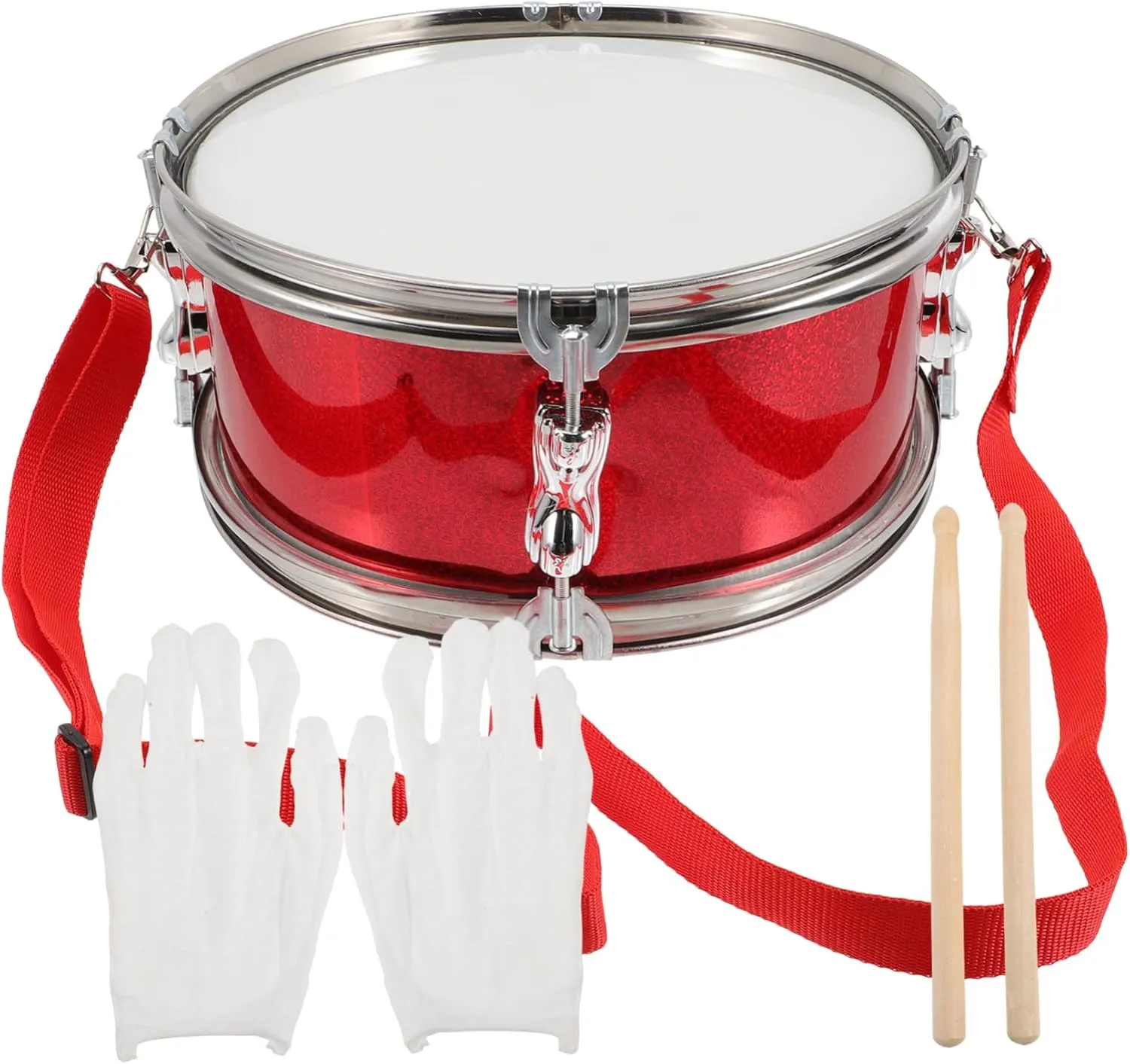 1 Set Snare Drum Kit Flash Percussion Instrument for Enhances Motor Skills Music Ability Educational for Parent Interaction
