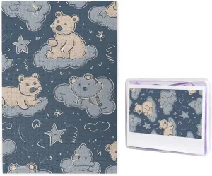 1000 Piece Jigsaw Puzzle - Teddy Bear Picture Puzzles for Adults Challenging Puzzle Personalized Wooden Puzzle Photo Puzzle Gifts 29.5" X 19.7"