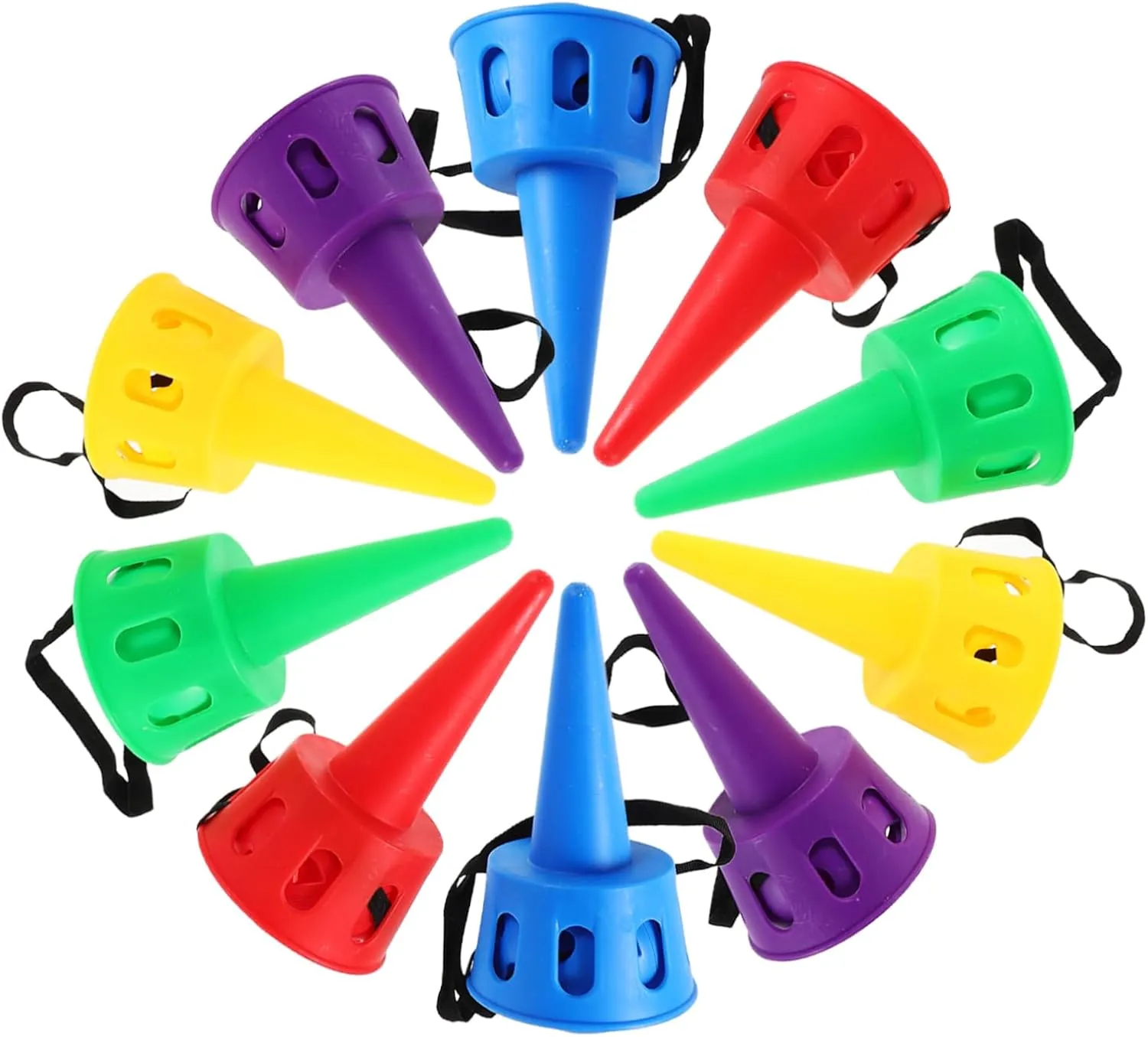 10PCS Sensory Ball for Motor Skill Development Family Bonding and Active Play Garden Beach and Summer Activities