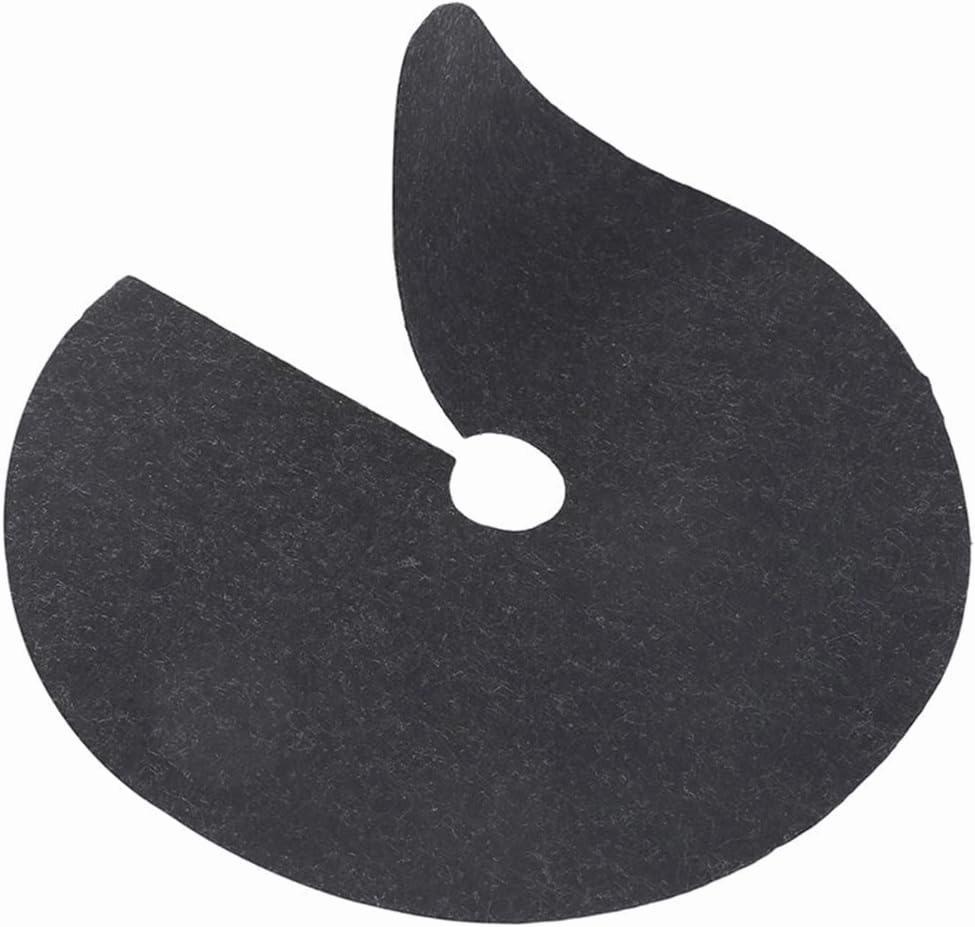 10pcs Tree Protection Weed Mats Ecological Control Cloth Mulch Ring Round Weed Barrier Plant Cover, for Indoor Outdoor Gardens Accessories (Size : 25CM X 3CM)
