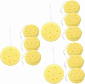 12pcs Exfoliating Body Sponge Loofah for Men Women Honeycomb Design Bath Scrubber for Daily Deep Cleansing Supplies