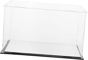 1Pc Acrylic Display Box with Mirror Base Dustproof Model Storage Case for Action Figures and Collectibles Lightweight and Space Saving Design
