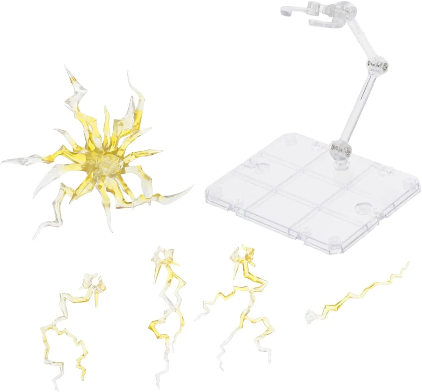 1set Action Figure Stand Clear Display Holder for Dolls Flexible Model Rack for Home Store and Mall Use for Organizing and Showcasing Collectible Figures