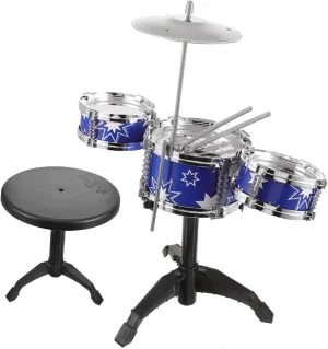 1Set Educational Drum Musical for Boys Safe Instrument for Early Learning Develops Creativity Motor Skills Ages