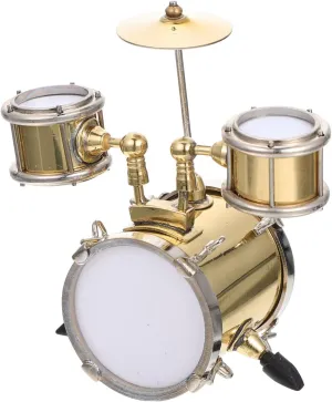 1Set Miniature Musical Instrument Model for Drum Creative Educational Music Instruments for Imagination and Play Decoration