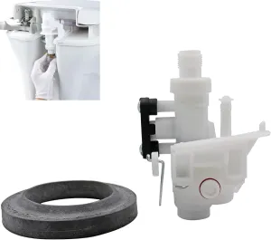 31705 RV Toilet Valve,RV Toilet Water Valve Replacement Kit for Thetford RV Toilet Parts 31705, fits all Aqua Magic V High/Low Models such as 31687 31683 31688