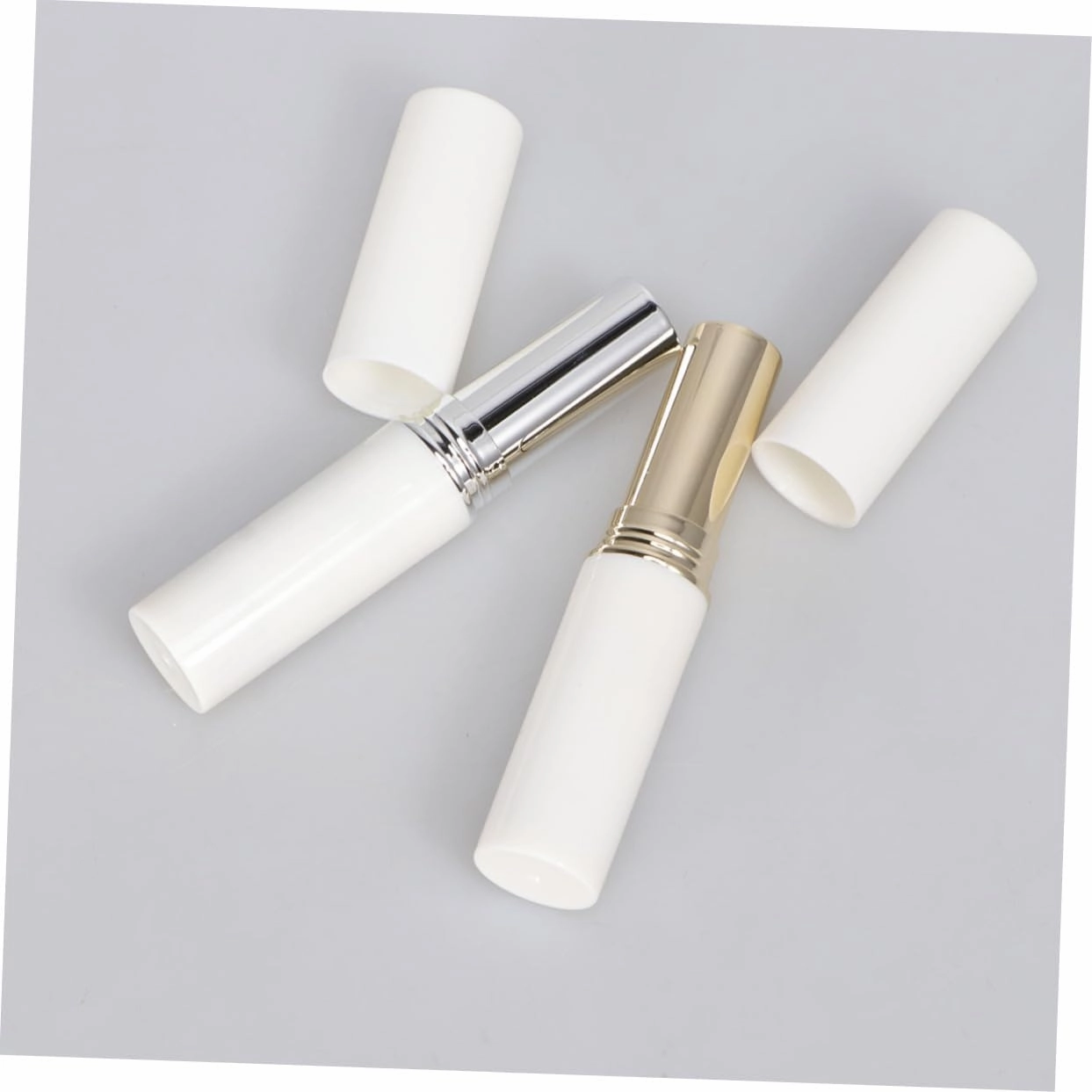 3sets Mini Lip Gloss Tubes Bottles Storage Container Set for Women and Girls 6pcs*3