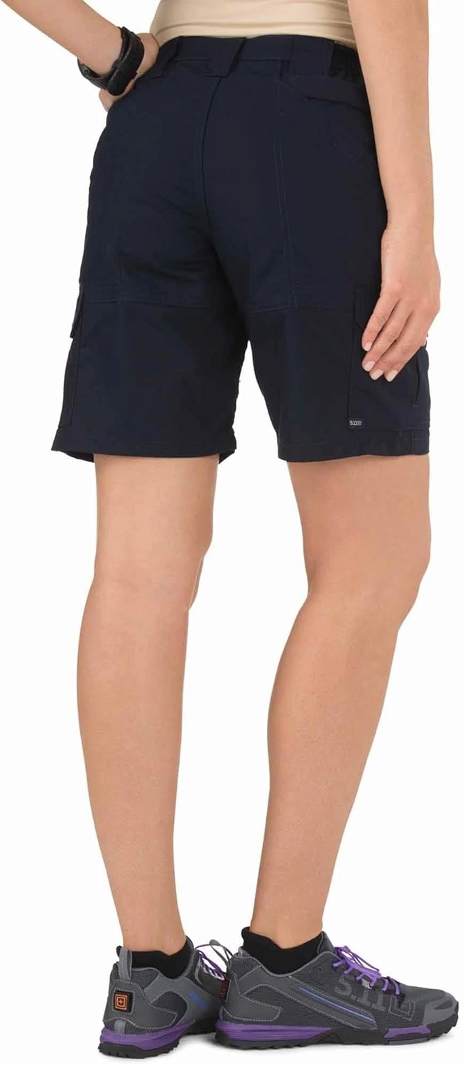 5.11 Tactical Women's Cargo Shorts, Taclite Pro 9" Ripstop, 6-Pockets, Style 63071ABR