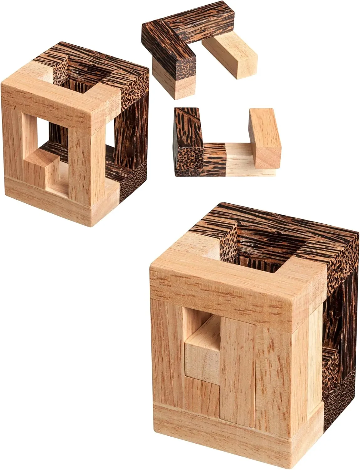 6272 Puzzle Game Open Box Packing, Brown