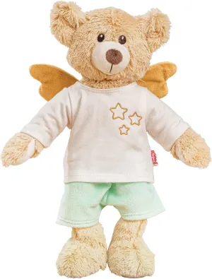 7 - Teddy Hope Cuddly Toy with Guardian Angel Costume, Bear Approximately 22 cm for Dressing and Undressing, Loving and Playing Companion