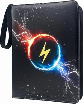 9-Pocket Trading Card Binder with Zipper - Holds Up to 900 Cards, Compatible with Standard Size Trading Cards, Removable Sleeves for Card Collection and Storage, Ideal for Boys and Girls (9-Pocket)