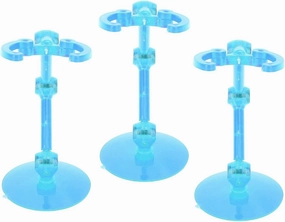 Action Figure Stand,10pcs Figure Holder Display Plastic Figure Stand For Dolls 3cm / 1.2in Clamping Range Adjustable Action Figure Display Stands for Home Decor (plastic 3)