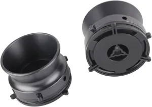 Aluminum Alloy Hub Adapters Aluminum Aluminum Locking Local Aluminum 10 Intensible for The Akai Studer, 2 Package (Grey)