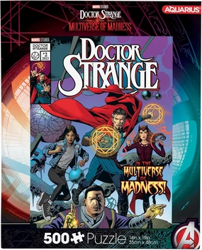 AQUARIUS Marvel - Doctor Strange (500 Piece Jigsaw Puzzle) - Glare Free - Precision Fit - Officially Licensed Marvel Comics Merchandise & Collectibles - 14x19 Inches