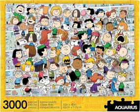Aquarius Peanuts Cast Puzzle (3000 Piece Jigsaw Puzzle) - Officially Licensed Peanuts Merchandise & Collectibles - Glare Free - Precision Fit - 32 x 45 Inches