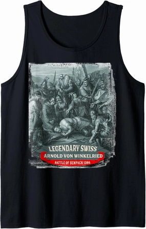 Arnold von Winkelried Swiss Legendary Hero Tank Top