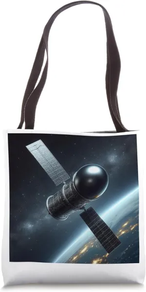 Ask Me About The Black Knight Satellite Ancient UFO Tote Bag