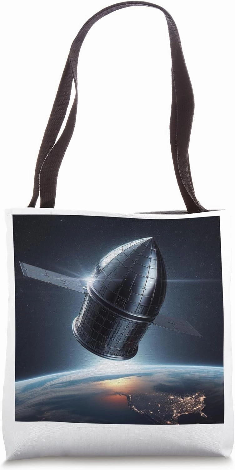 Ask Me About The Black Knight Satellite Ancient UFO Tote Bag