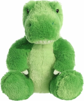 Aurora® Cuddly T-Rex Stuffed Animal - Cozy Comfort - Endless Snuggles - Green 14 Inches