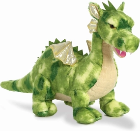 Aurora® Ferocious Dinos & Dragons Vollenth The Green™ Stuffed Animal - Prehistoric Fun - Cuddly Companions - Green 18 Inches