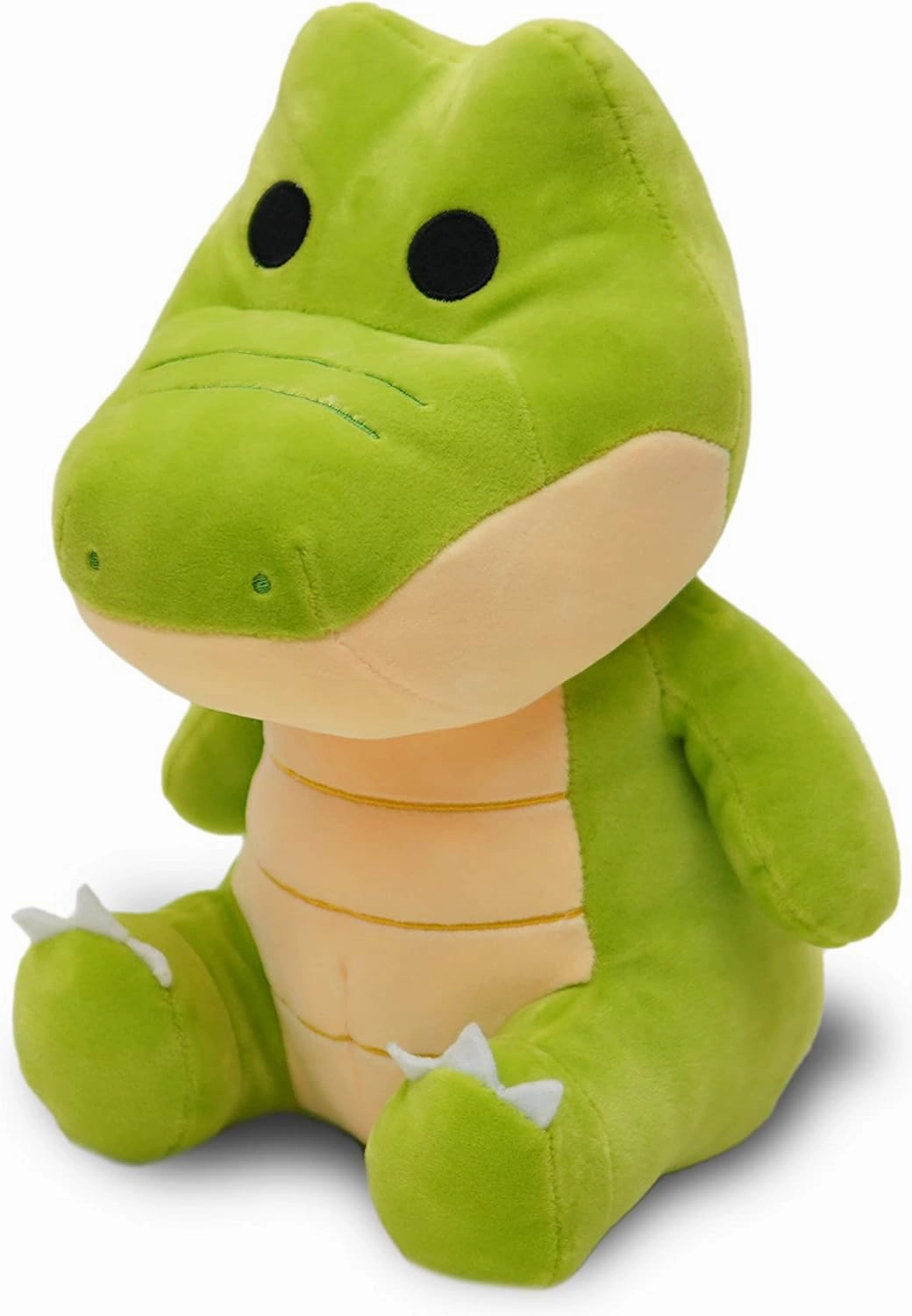 Avocatt Sitting Alligator Plushie Toy - 10 Inches Stuffed Animal Plush - Plushy and Squishy Alligator with Soft Fabric and Stuffing - Cute Toy Gift for Boys and Girls