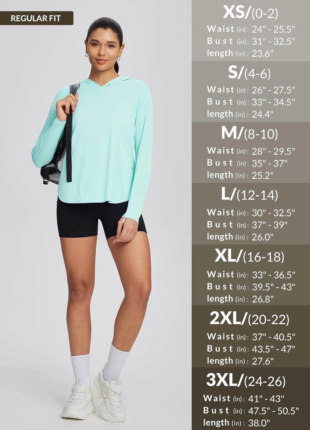 baleaf Women's UPF 50  Sun Shirt with Hoodie SPF Long Sleeve UV Protection Clothing Hiking Fishing Outdoor Lightweight