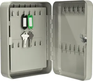 BARSKA 48 Position Key Safe, Beige, 7" x 3" x 10"