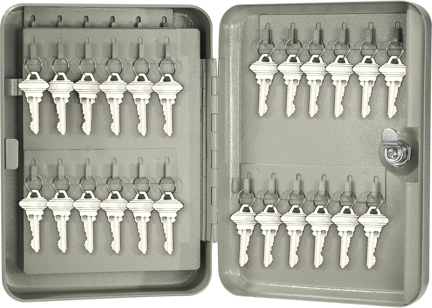 BARSKA 48 Position Key Safe, Beige, 7" x 3" x 10"