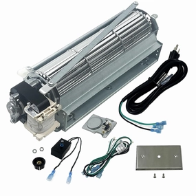 bbq factory® Standard Sized BLOT Replacement Fireplace Blower Fan KIT for Monessen, Hearth Systems, Martin, Majestic, Hunter