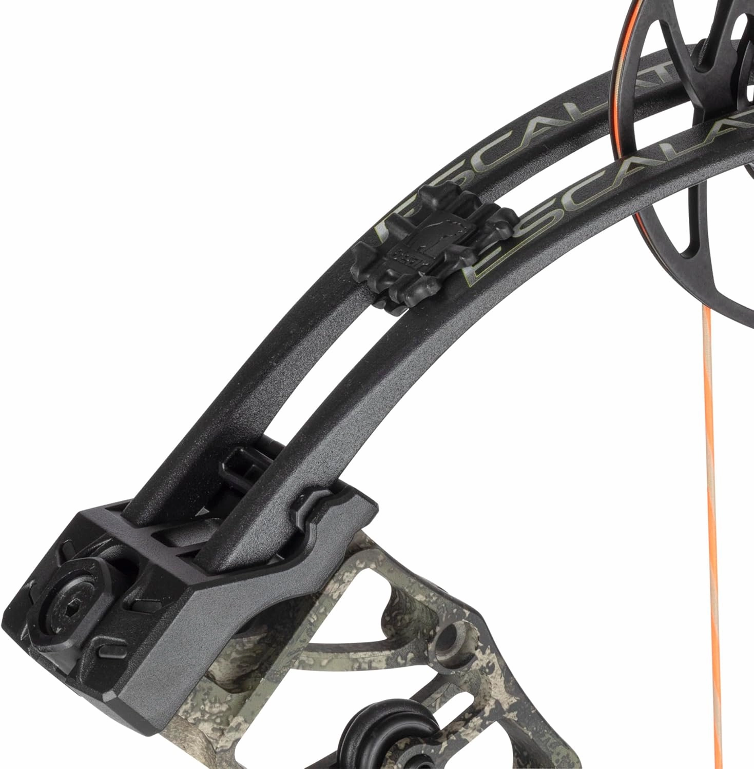 Bear Archery Escalate Adult Compound Bow Package, 26”- 30” Draw Length, 45-60 and 55-70 Lbs Draw Weight, Up to 339 FPS, Made in USA, Limited Life-Time Warranty