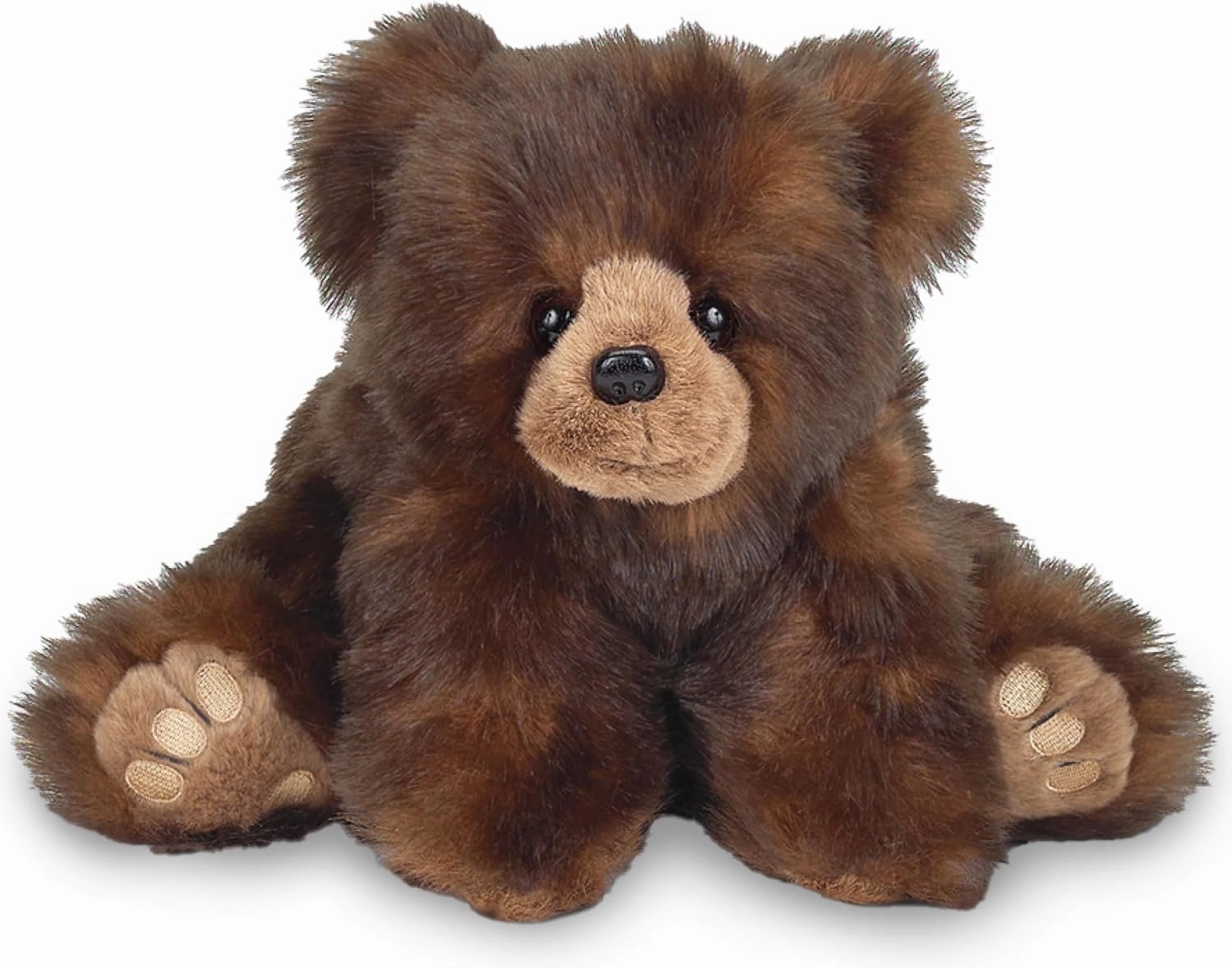 Bearington Huggy Ben Plush Stuffed Animal Brown Grizzly Bear, 19"