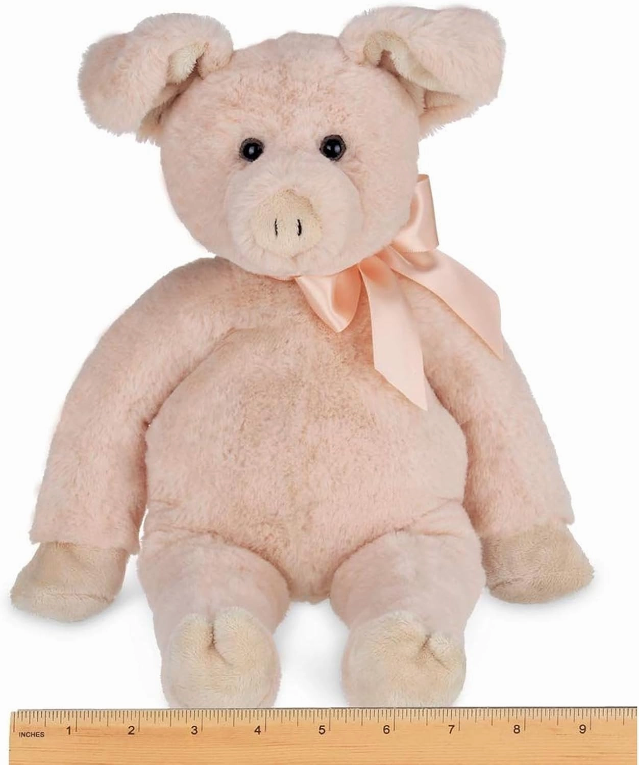 Bearington Piggy Plush Pig Stuffed Animal, 16 inches - Pig Plush Toy