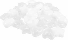 BESPORTBLE 100pcs Star Heart Shaped Pits Balls for Indoor Play Smooth Surface Ocean Balls for Swimming Pools Party Decorations Play Areas for Tents Playpens