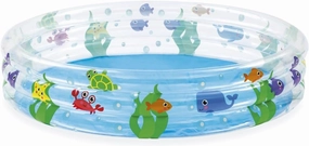 Bestway Ocean Themed Paddling Pool | Inflatable Pool for Kids, Kiddie Swimming Pool, Easy Set Up, Multiple of Designs