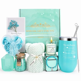 Birthday Gifts for Women, Gifts for Women Mom, Wife, Girlfriend, Sister, Friends, Her, Relaxing Spa Gifts Basket Self Care Gifts For Women Christmas