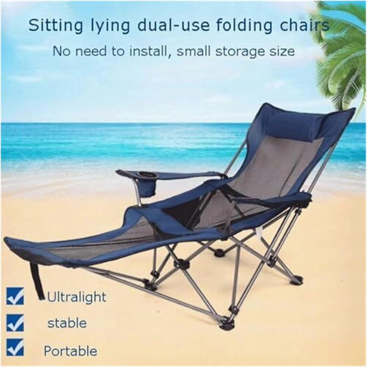 Camping Chair,Beach Chair, Folding Camping Chair Portable Backpack Fishing Chair Leisure Stool Beach Leisure Chair Sports Chair(Green Mesh)