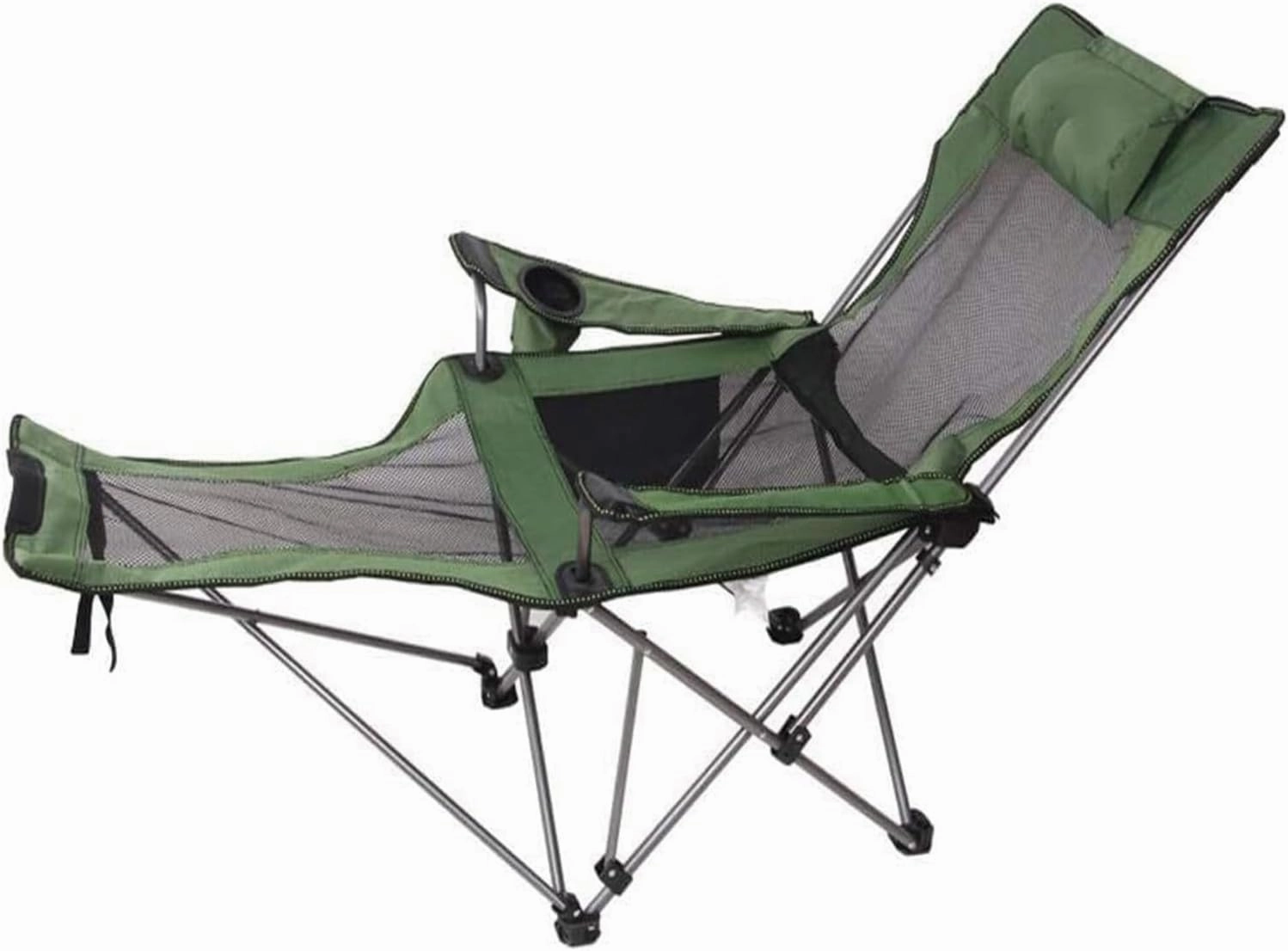 Camping Chair,Beach Chair, Folding Camping Chair Portable Backpack Fishing Chair Leisure Stool Beach Leisure Chair Sports Chair(Green Mesh)