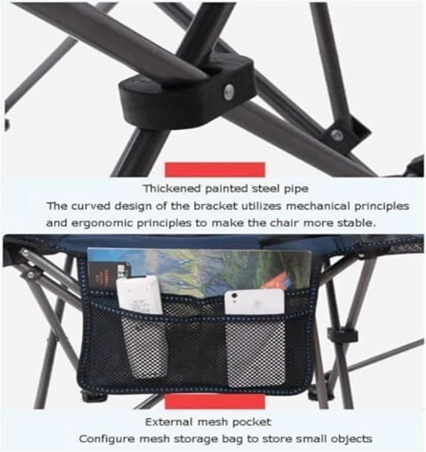 Camping Chair,Beach Chair, Folding Camping Chair Portable Backpack Fishing Chair Leisure Stool Beach Leisure Chair Sports Chair(Green Mesh)