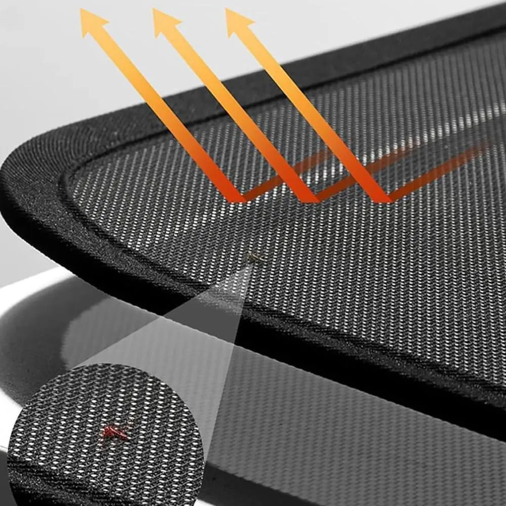 Car Side Window Sunshade for Suzuki Vitra 2014-2019,High Elastic Material Front Rear Sun Shade Cover UV Protecti Breathable Sun Visor Privacy Protection,F