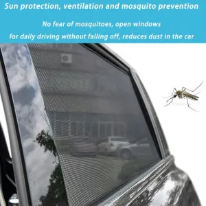 Car Sun Shade for Maxus T90 Magnetic,Car Window Shade Car Sun Shade Cover Car Accessory Interior Easy Install,B 2 Rear Windows