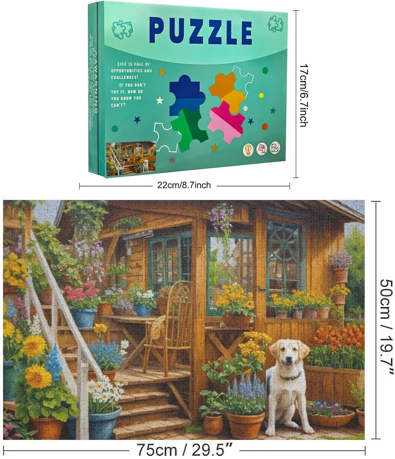 Cat and Fish Jigsaw Puzzle Adults Fun 1314 Pieces Cute Cartoon Stress Relief Toy Toy Intellectual Game Education Home Decoration Challenge Educational 1314pcs Gift for Women Men 29.5x19.7 Inch
