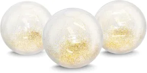 Coconut Float Beach Balls - Large 27 Inch Inflatable Beach Balls - Perfect for Summer, Swim Parties & Water Games