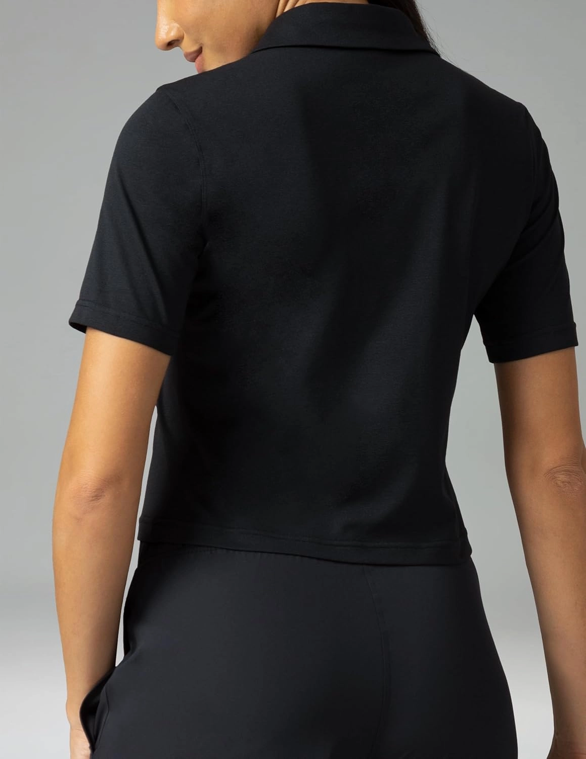 Colorfulkoala Women's Short Sleeve Golf Polo Shirts Collared V Neck Quick Dry Tennis Workout Tops Moisture Wicking