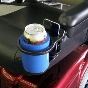 Combination Cell Phone/Drink Holder for Power Wheelchairs (Primechair, 3.7" x .77")