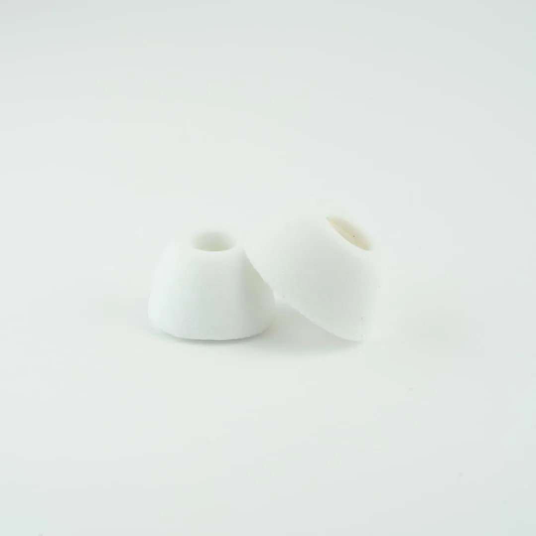 Comply TrueGrip | Premium Memory Foam Replacement Earbud Tips for Apple AirPods Pro 1 & 2 | Enhanced Comfort, Secure Fit, Superior Noise Isolation, Removal & Cleaning Tool | White, Small (3 Pairs)