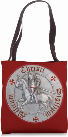 Crusader Seal Grand Master of the Knights Templar Modern Tote Bag