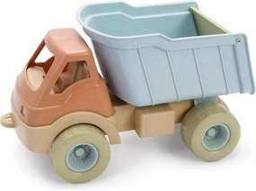 Dantoys BIO Kids’ Big Dump Truck, Green Sugarcane Bioplastic Toy, Indoor & Outdoor Play, Safe Rounded Edges, Role Play, Sensory Exploration with Sand & Water, Motor Skills, Made in Denmark, Ages 2 