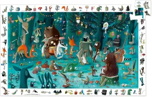DJECO The Orchestra 35pc Observation Jigsaw Puzzle   Poster